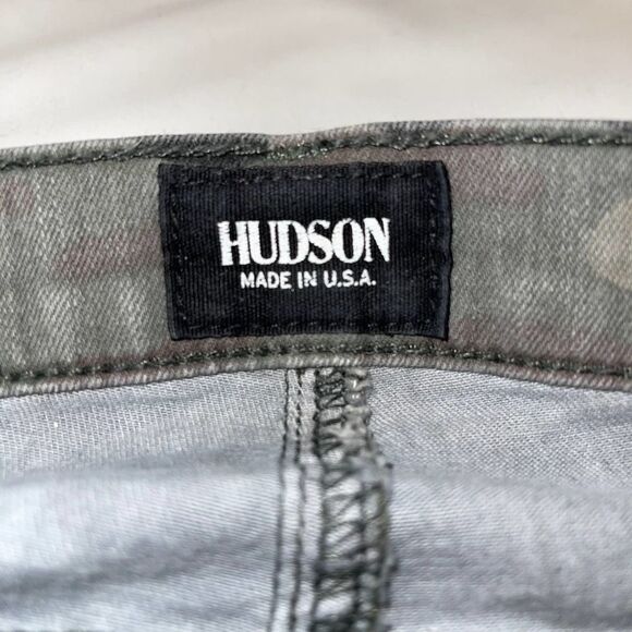 Hudson Nico Mid-rise Camo Skinny Jeans Sz 26 - Picture 8 of 9